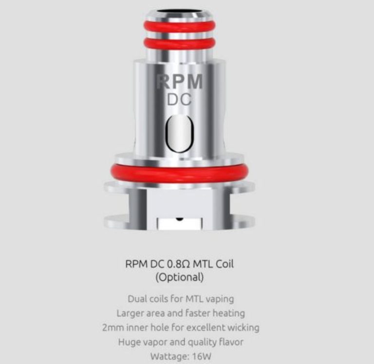 SMOK RPM COIL 0.8OHM MTL